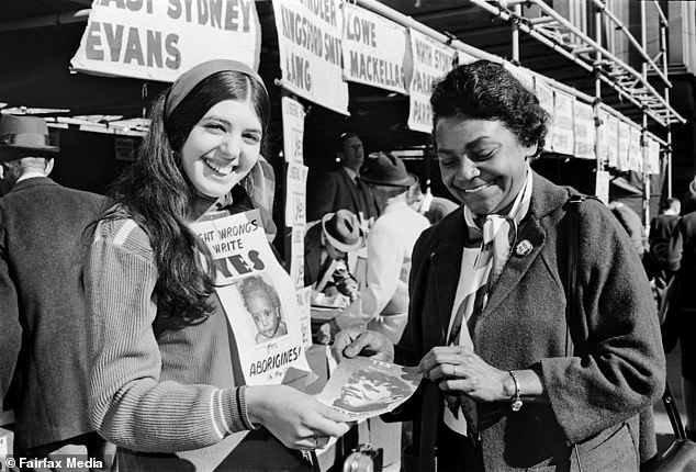 At the time, Faith Bandler (right) was the leading campaigner for the Yes cause to allow the Commonwealth to legislate for Aboriginal people and to lift the bans on them being counted in the Census.  This April 1967 referendum was passed overwhelmingly with 90.77 percent support, the strongest ever support for a constitutional change since Federation in 1901.