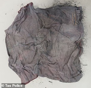 Items found with the remains also included a short-sleeved top (photo)