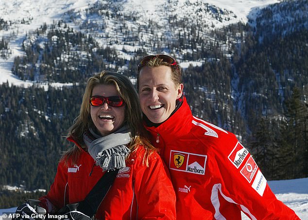 Schumacher fell and hit his head on a rock while skiing in Meribel in 2013, leaving him with a near-fatal brain injury