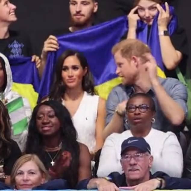 During the match, Meghan asked Harry about the tournament rules, adding what a 