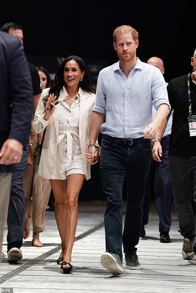 The Duke and Duchess arrive today to watch sitting volleyball at the Merkur Spiel-Arena