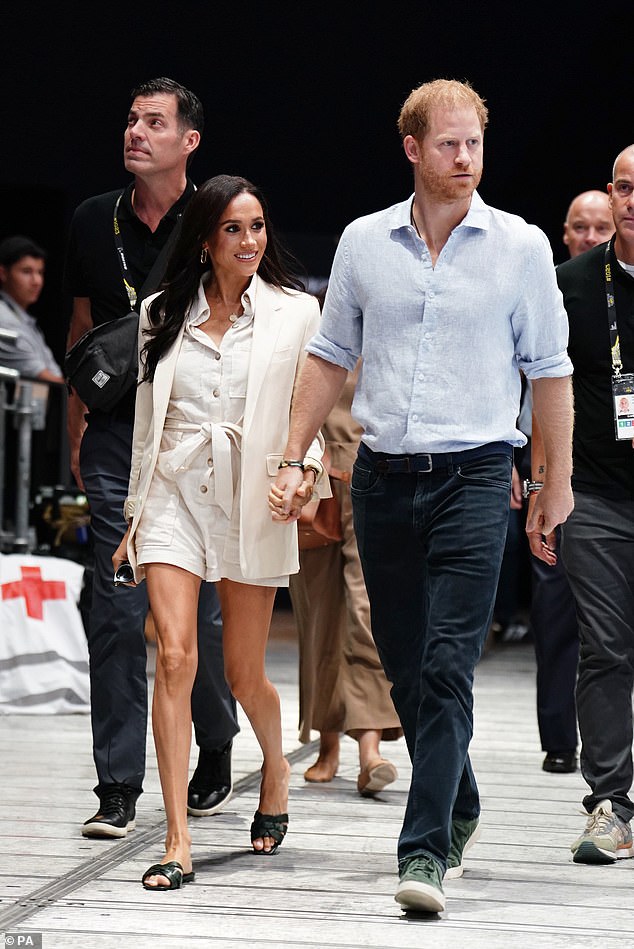 The Duke and Duchess arrive today to watch sitting volleyball at the Merkur Spiel-Arena