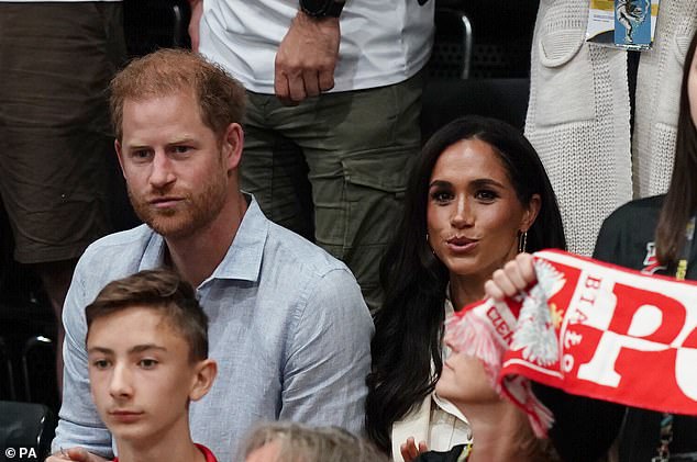 The Duke and Duchess arrive today to watch sitting volleyball at the Merkur Spiel-Arena