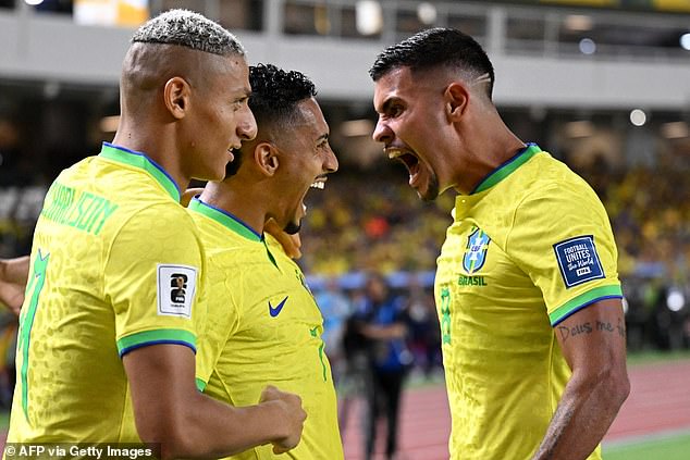 The Brazilian midfielder provided an assist in his side's victories against both Peru and Bolivia