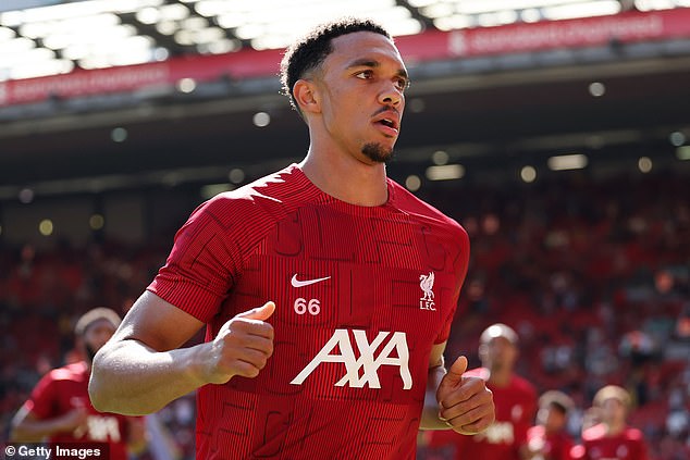 Trent Alexander-Arnold has been ruled out of the match against Wolves due to a hamstring injury