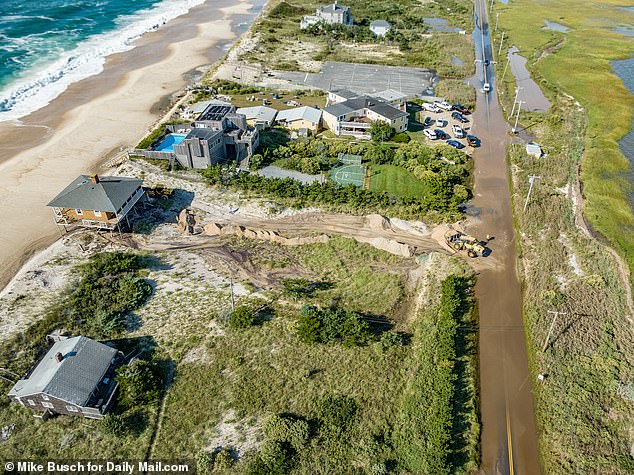 There are fears for many homes on Long Island's coast, which have been hit during hurricane season