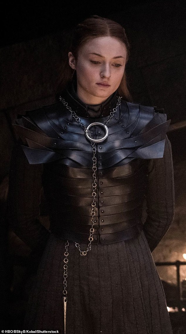 Score!  Sophie made a fortune in her teens playing Sansa Stark on Game of Thrones between 2011 and 2019, winning an Emmy for her role in the final season