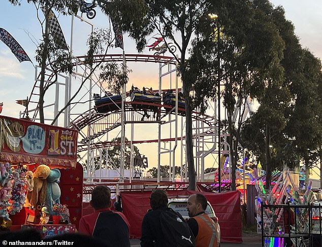 A spokeswoman for the Melbourne Royal Show claimed that 'the safety and well-being of our show visitors remains our highest priority' (pictured, the Royal Melbourne Show)