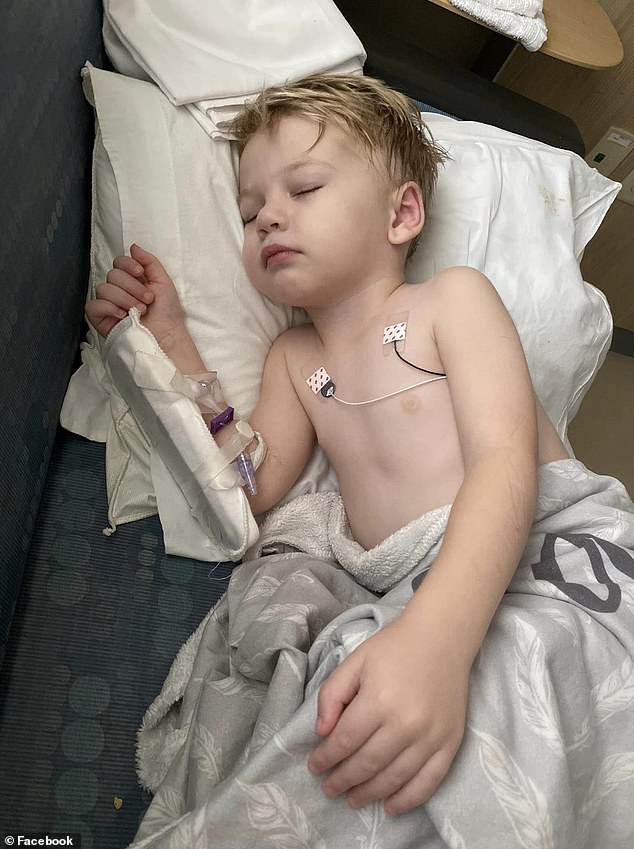 Wilder Jackson, 2, of Middletown, Ohio, was hospitalized after being infected with rhinovirus, enterovirus and adenovirus at the same time