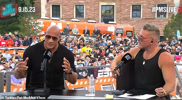 The 51-year-old wrestling legend spoke on The Pat McAfee Show on Friday