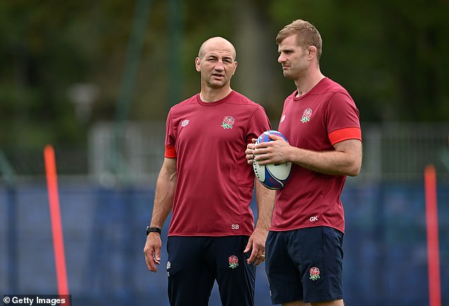 Steve Borthwick (left) warned that Japan is a team used to rising to the occasion at the World Cup