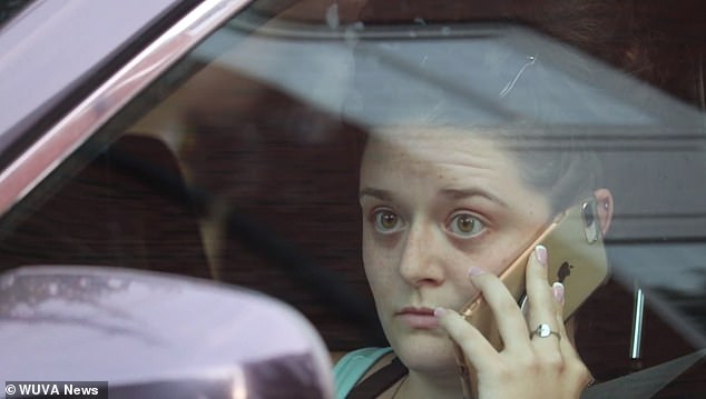 Bettinger is pictured in her car during the July 2020 protest. She insists she told a truck driver blocking the road that she was glad he was there to prevent a repeat of the 2017 Unite the Right rally , when a white supremacist struck and killed anti-racism protester Heather Heyer.  But Bryant claimed Bettinger had suggested she wanted to harm George Floyd protesters