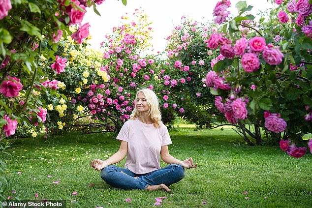 Nose breathing can also give your brain a boost.  In a recent study, volunteers were given a memory test while in a brain scanner: when they breathed through their noses, they performed better, and the scans showed that their brains worked more efficiently (Stock image)