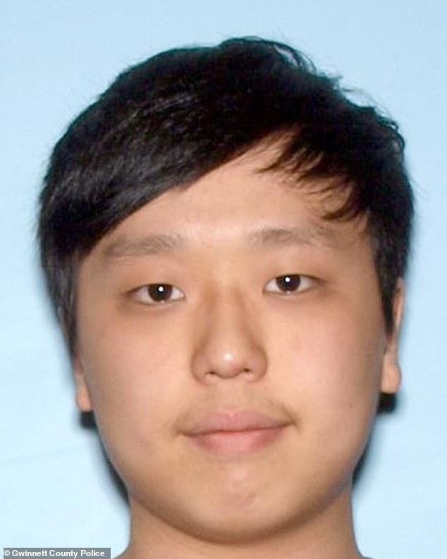 Police said they believe Eric Hyun, pictured here, was the driver of the silver car the victim was in