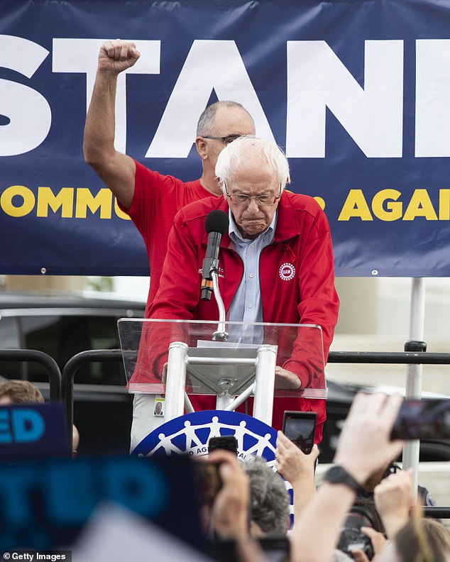 Bernie Sanders told a rally in Detroit on Friday that he doubted car company CEOs knew what it was like to live on $17 an hour.