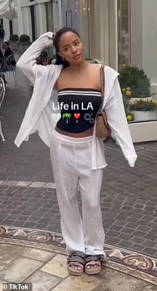 In a TikTok titled 'Things I've realized as a British girl in LA', she revealed the strangest things she's found so far