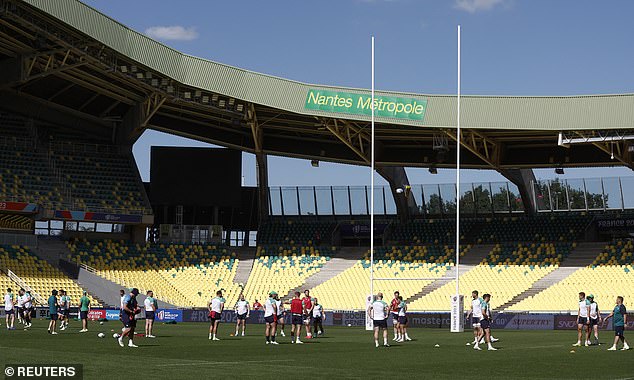 Andy Farrell's team are hoping to reach the semi-finals of the tournament for the first time