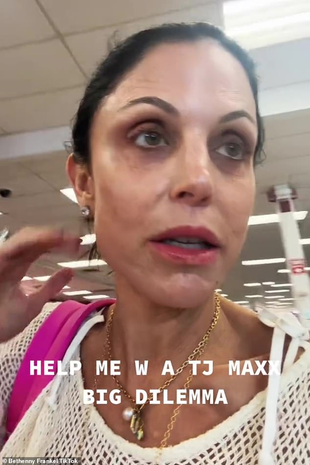 Update: Another typed: “Update us if consuela still works there,” while Bethenny replied with: “Of course she works”