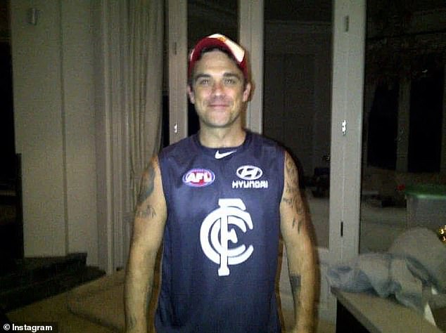 The British megastar was first introduced to the sport in 2012 when he received a Carlton jersey as a gift during a tour