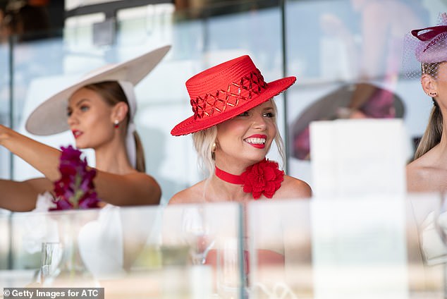 Stacey could barely wipe the smile off her face as she watched the races unfold