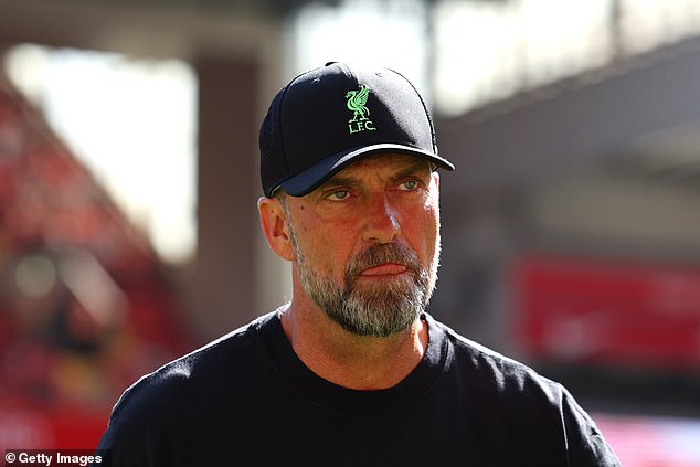 Liverpool boss Jurgen Klopp (pictured) admitted there was 'no chance' of stopping Fabinho's departure this summer