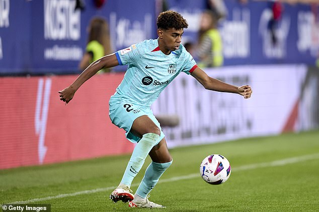 The Barcelona youth academy graduate made his debut last season aged just 15, coming on as a substitute in their 4-0 win against Real Betis in April.