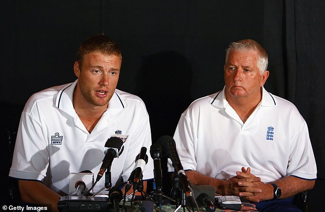 But in 2007 he faced the wrath of coach Duncan Fletcher (right) and was sacked as vice-captain after having to be rescued after getting on a paddle boat during a night out.