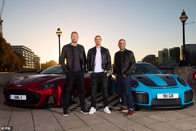 Flintoff (left) started hosting Top Gear in 2018 after starting his TV career in 2010