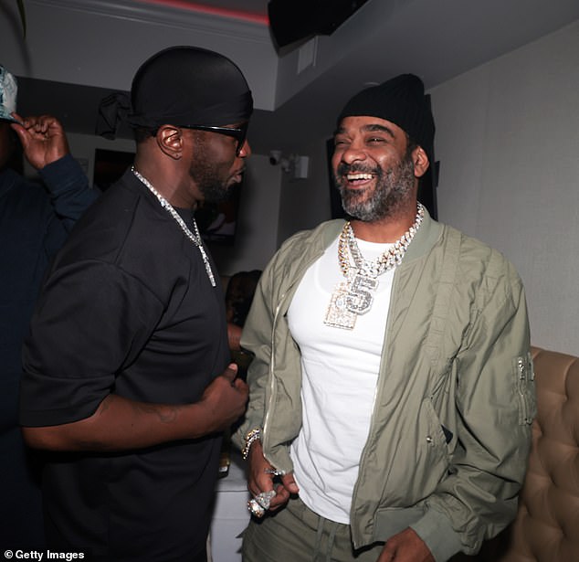 Rager: The party continued into the wee hours of the morning with a who's who of the New York City rap and hip-hop community