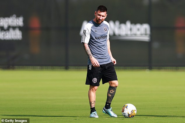 He hoped to be fit in time for the match after training at Inter on Friday