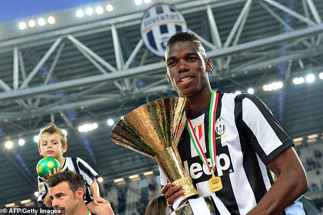 As a talented 20-year-old Pogba won the Golden Boy Award in 2013, the same year as winning the Scudetto with Juventus