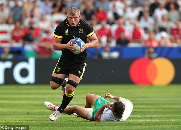 Flanker Jac Morgan, a late addition for the injured Tommy Reffell, scored the third try