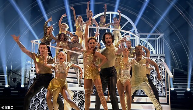 Love: Earlier in the show, Strictly Come Dancing paid an emotional tribute to Amy Dowden after the dancer was forced to miss the glitzy launch of the series