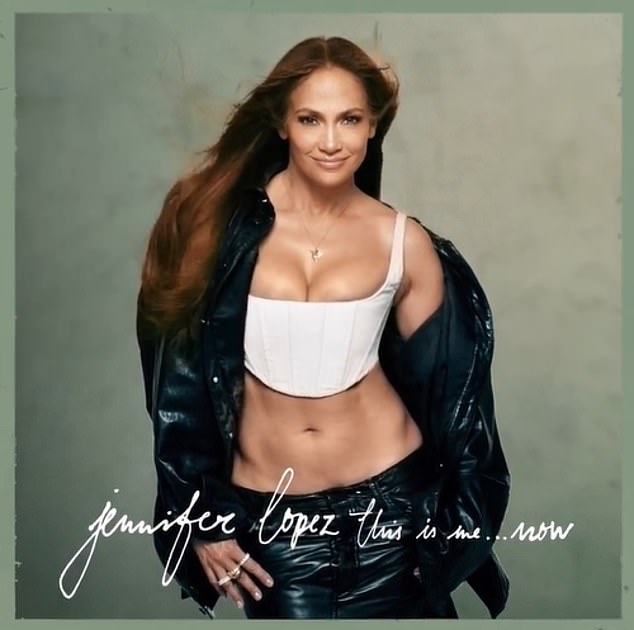 Upcoming release: The Jenny from the Block hitmaker appeared to be preparing for her upcoming musical experience for her upcoming album, This Is Me...Now.  Lopez will perform new music at the Orpheum Theater in Los Angeles on September 21