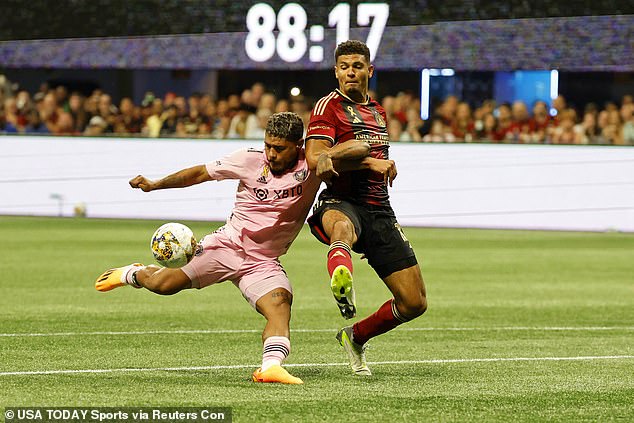 Josef Martinez was received enthusiastically upon his return to Atlanta, but his team lost