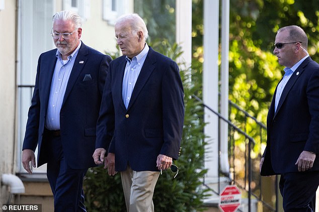 Biden, who was seen leaving church in Delaware on Saturday, is angry about both the investigation into his handling of classified documents and the investigation into his son