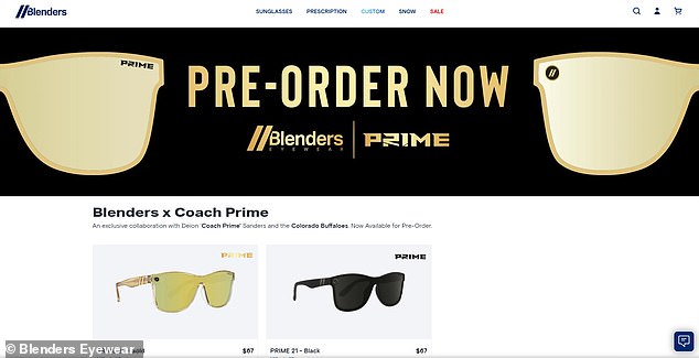 Since the fallout, sales of Sanders' custom Blenders glasses have skyrocketed