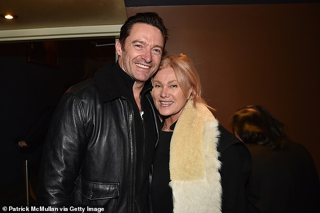 Close bond: Hugh Jackman, 50, has revealed the 'simple but powerful choice' he made as a young man that secured his marriage to Deborra-lee Furness, 63