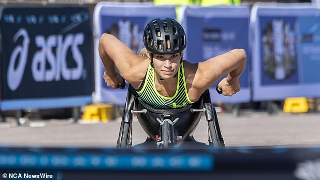 The marathon went ahead despite high temperatures being forecast in Sydney amid an upcoming heatwave