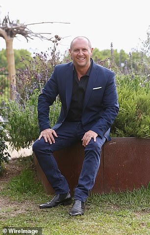 The pair will reportedly be joined by other celebrity guests including The Morning Show host Larry Emdur (pictured) and Bell's new flame, Annika Martyn.
