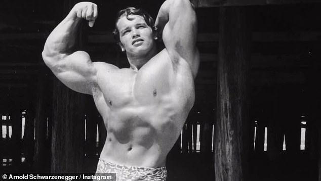 Legendary: Two years after coming to the US, Schwarzenegger won the first of six Mr.  Olympia titles in a row, on his way to becoming perhaps the greatest bodybuilder of all time