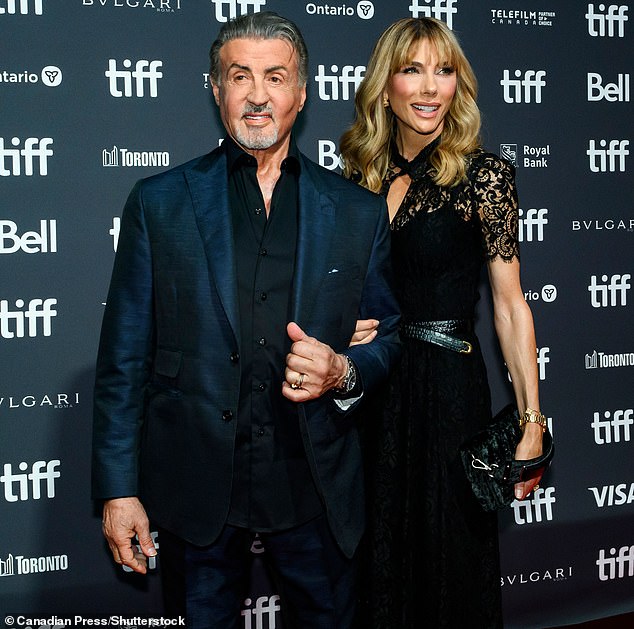 Old Couple: Stallone and Flavin have been married since 1997