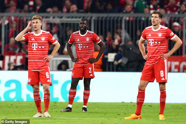 Last season's miserable departure to Manchester City in the quarter-finals was a disaster for Bayern