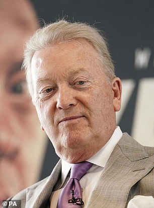 Frank Warren is another high-profile British promoter