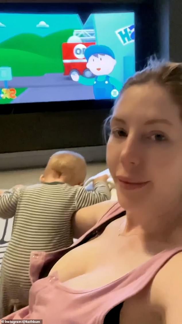 The comedian shared images of her with her adorable daughter after an early start on Sunday morning
