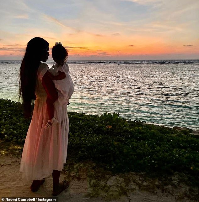 Naomi surprised fans by announcing the birth of her first child in May 2021