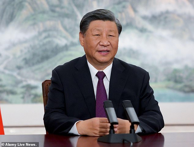 Chinese President Xi Jinping addresses the Global Trade in Services Summit of the China International Fair for Trade in Services 2023.  Experts say it is easier for Chinese spies to gain access to American secrets through American lawmakers than most think