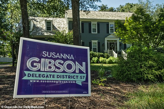 Signs supporting her candidacy are still dotted around the smart enclave where neo-colonial houses line leafy streets and on any given day residents can enjoy the neighborhood club's tennis courts or community pool.