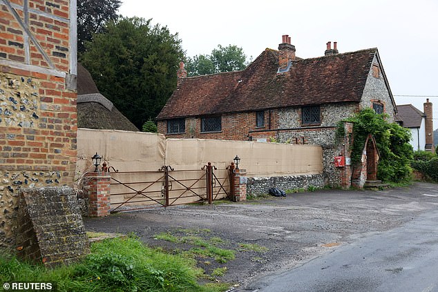 The last time Brand applied for planning permission for the pub was in 2022 - when he appealed to change the use of the garage to a recording studio