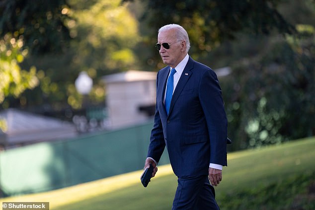 It comes as age and mental and physical fitness for office continue to dominate the debate over the race for the White House between Biden, 80, and former President Donald Trump, 77.